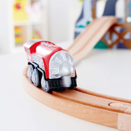 Motor De Vapor Con Hélice De Madera Para Niños Toy Train Hap