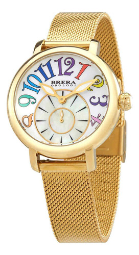 Reloj Brera Orologi Brvamo3803-yg-mil Para Mujer De Cuarzo