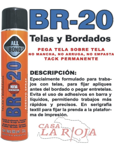 Imagen 2 de 8 de Br20 Para Telas, Bordados Y Patchwork