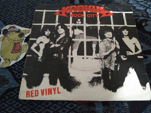 Krokus -rock City (vinilo) 7 Pulgadas,1981 Uk ,color