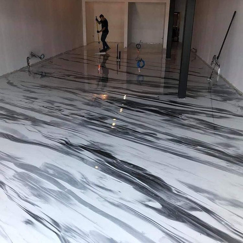 Porcelanato Líquido Autonivelante Transparente 30kg Acabados Acabado Brillante