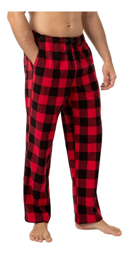 Pantalones De Dormir Pijama De Franela De Casa Para Hombre
