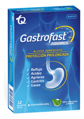 Gastrofast Advance Sabor A Menta - SACHET a $2667