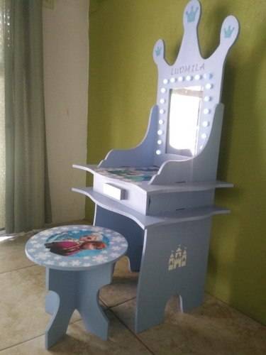 Tocador Infantil Personalizado! Con Luces (leer Todo)