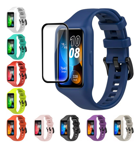 Correa Case Compatible Con Huawei Honor Band 6 7 8 + Mica