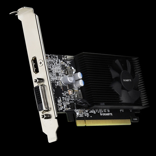 Imagen 6 de 6 de Placa De Video Gigabyte Gt 1030 2gb Ddr4 Low Profile