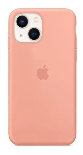 Funda Para iPhone 14 Silicone Case + Vidrio Templado Común