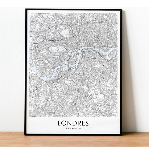 Mapa Ciudad De Londres