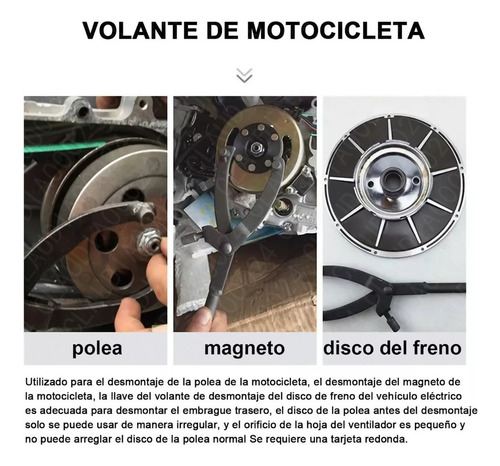 . Llave Y Extractor De Clutch Polea Embrague Centrifugo