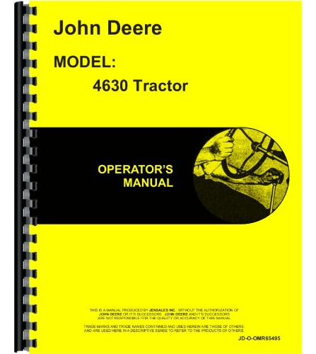 Operador Tractor John Deere 4630 Manual