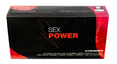 Energizante Para Hombres Sex Power Novarum Pharma 30 Comprimidos