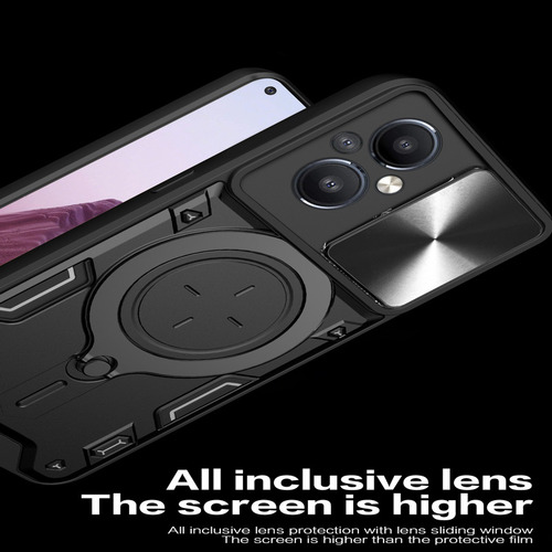 Funda Con Soporte Magnético Para Oppo Reno 7 Lite