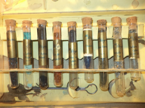 Antiguo (circa 1950) Juego De Química (Usado)