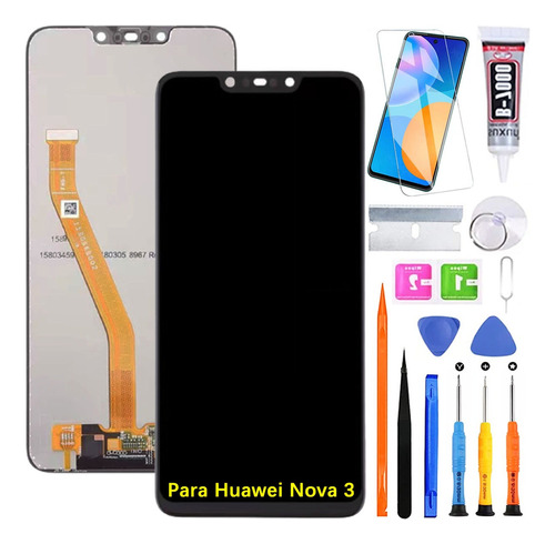 Pantalla Lcd Táctil Para Huawei Nova 3 Original Par-lx9