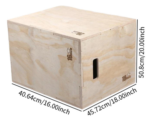 Caja De Madera Caja De Agilidad Equipo De Ejercicio Pase S
