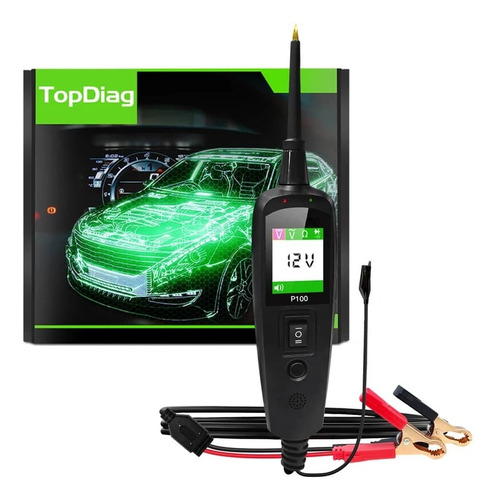 Probador De Circuito Automotriz Topdiag P100 Punta Logica