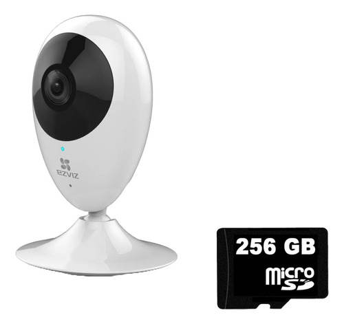 Camara Seguridad Ip Ezviz Wifi C2c 1080p + Microsd 256gb