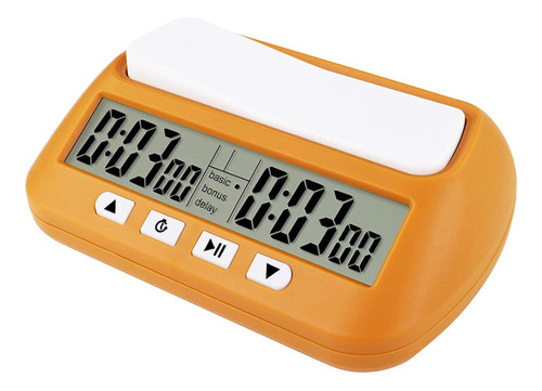 Reloj Ajedrez Digital Profesional Portátil 3-en-1 Temporizad