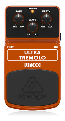 Pedal De Tremolo Para Guitarra Ut300 - Behringer