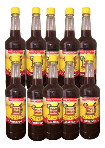 Jarabe Michelada Tamarindo 4l Fruti Mich Cerveza Coctelería
