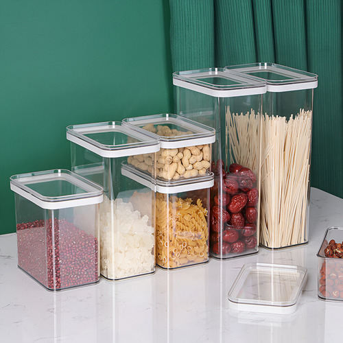 Recipiente Hermetico Con Tapa Para Alimentos Organización Color Transparente MARCA JUST SIMPLE