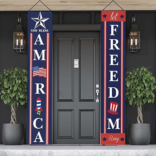 Decorations Banner Independence Day America- Freedom 4th Of 