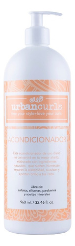 Acondicionador Urban Curls Para Rizos 960 Ml