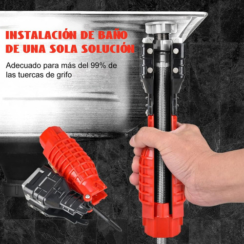 Para 18 En 1 Llave Ajustable, Llave Universal Multiusos De