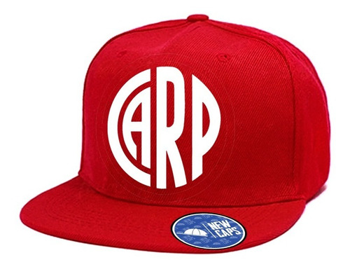 Gorra Plana Carp Roja River Plate 