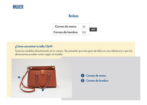 Bolso De Mujer Casual C&a (1062149)
