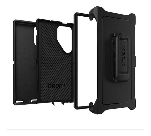 Carcasa Otterbox Defender Para Samsung Galaxy - Color Negro Funda Antigolpe (s24,s23,s22) Modelos Normal Plus Y Ultra