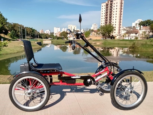 Imagem 13 de 14 de Quadriciclo Elétrico 350 Watts 36 V C/ Ré 15ah Wind Bikes