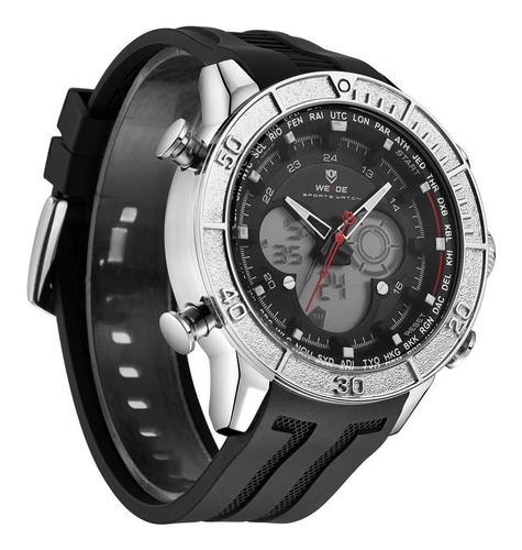 Reloj Weide Original Wh6308-3c  Unisex Sport Elegante + Caja