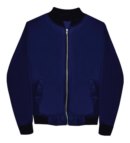 bomber jacket azul marino