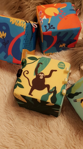 Imagen 4 de 5 de Cubo Sensorial Bebes #diadelniño