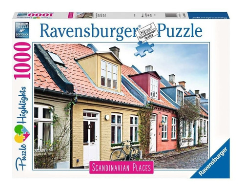 Rompecabezas 1000 Piezas Ravensburger - Aarhus, Dinamarca