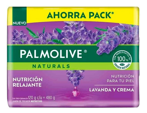 2 Pza Jabón De Tocador Palmolive Naturals Lavanda Y Crema 4