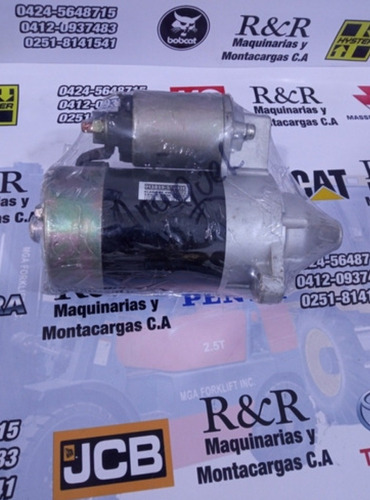Arranque Montacargas Mitsubishi Motor 4g52 4g54 4g33