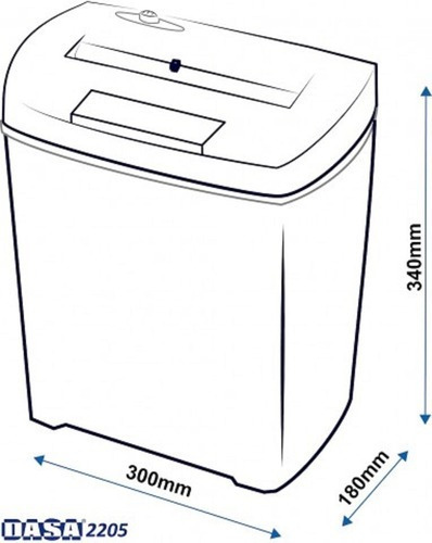Destructora Trituradora De Documentos Papel Cd Dvd Tarjetas