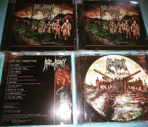 Cd Age Of Agony - For The Forgotten