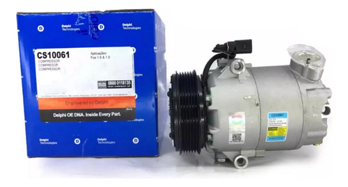 Compressor De Ar Condicionado Vw Polo 1.6 Flex 2004 A 2008