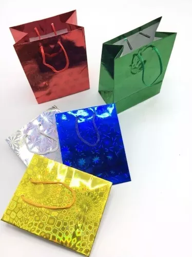 Bolsas de regalo rosas Paquete de 12 mini bolsas de regalo con asas, bolsas  de papel rubor extra pequeñas para regalos de novia y despedida de – Yaxa  Colombia