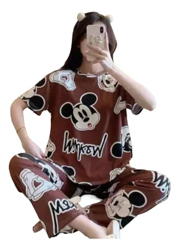 Pijama Mickey Mouse Y Minnie Mouse