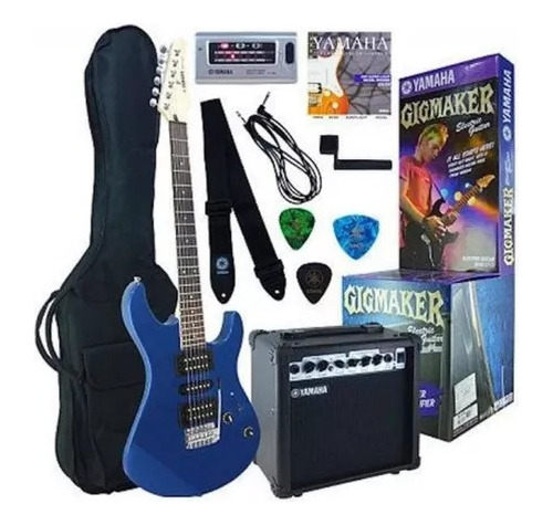 Pack Yamaha Guitarra Electrica Egr121 Ampli Accesorios Funda