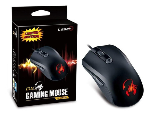 Mouse Gamer Laser Genius X-g600 Pro Gx Gaming