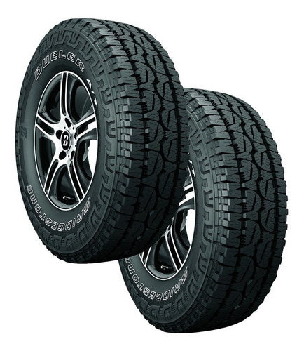 Kit 2 Llantas Lt275/60 R20 114t Dueler A/t Revo3 Bridgestone