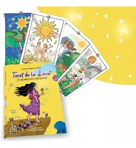 Tarot De La Loca: 22 Arcanas Para Empoderarse, De Veronica Garcia. Editorial Tuluz En Español