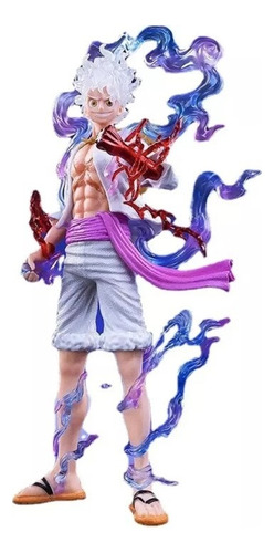 Luffy Nika Gear 5 One Piece Figura 21 Cm