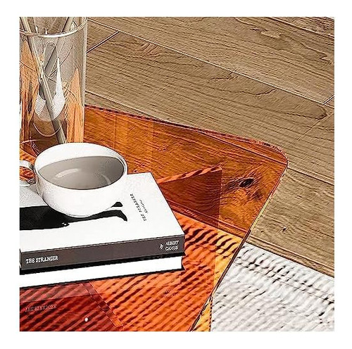 Mesa De Café Acrílica Casa Di Lumo, 20 De Largo X 20 De Anch