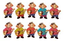 Comprar Imanes Tradicionales Rusos Adornos Navideños De Madera 9 Cm